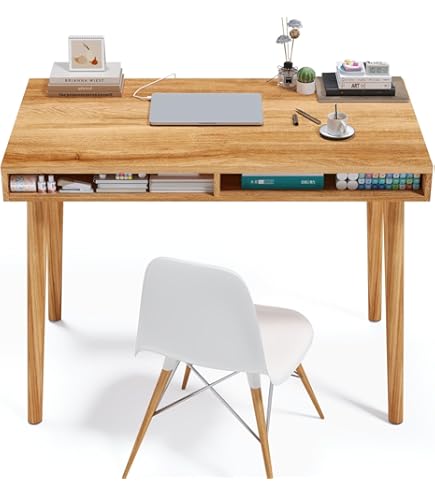 Amazon | Cubiker パソコンデスク pcデスク 幅100x奥行き48x高さ73cm